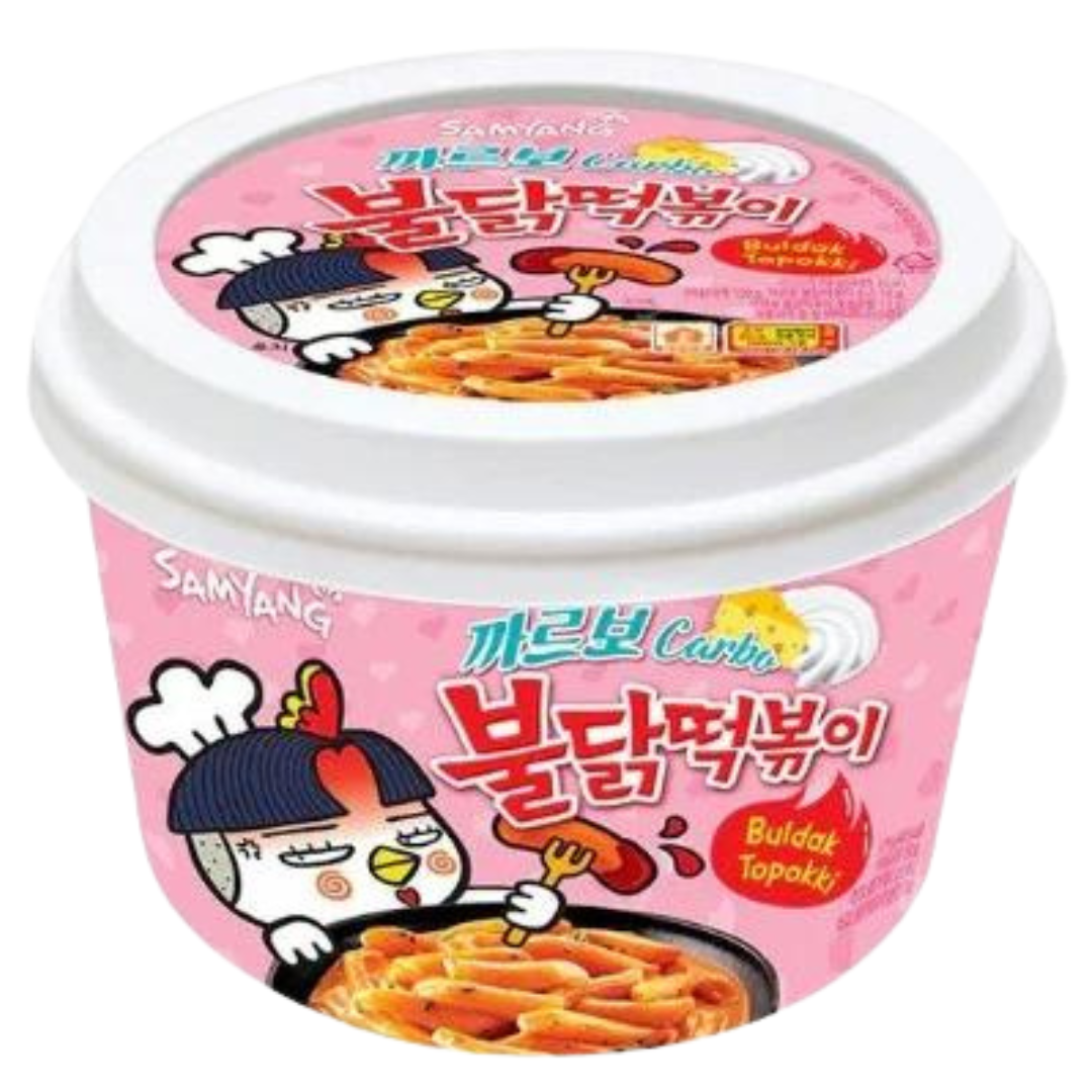 Buldak Tteokbokki (Carbonara)