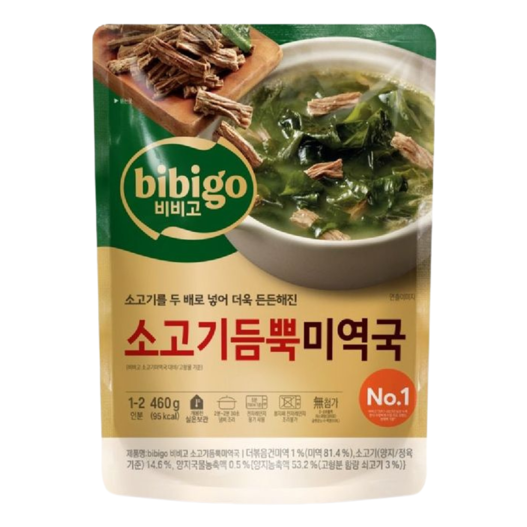 Sopa Instantánea Sogogi Miyeok (Algas+Carne de Res)
