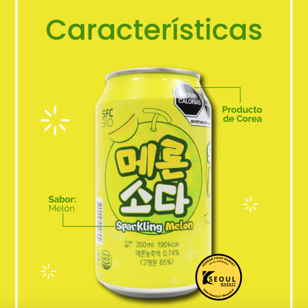 Sparkling Melón 350ml