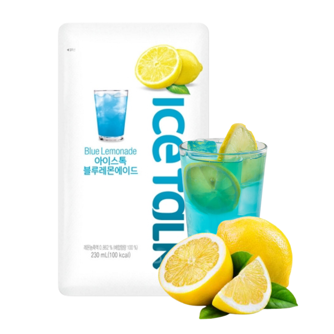 Drink Pouch Ice Talk Blue Lemonade