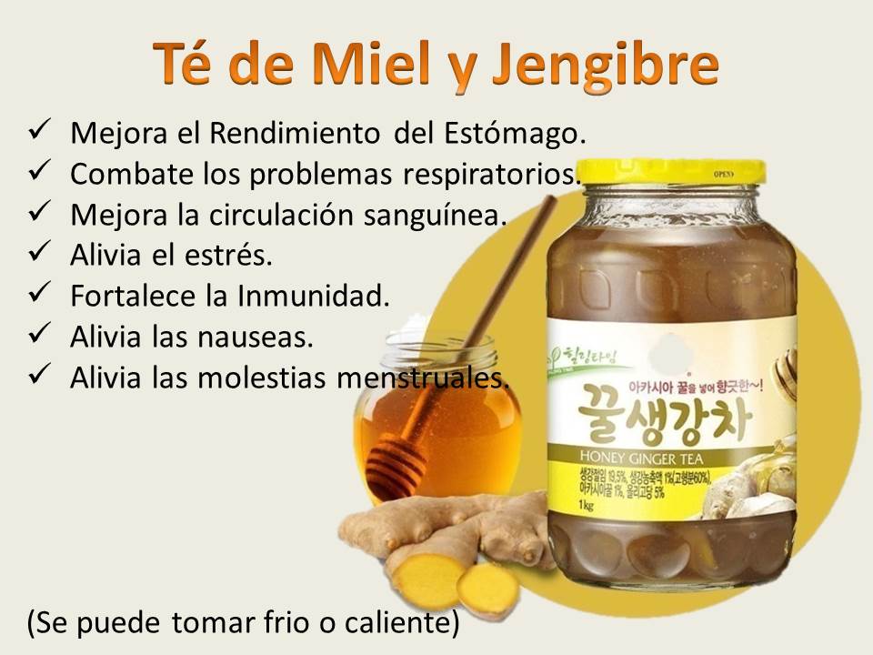 Té Coreano De Miel Y Jengibre 1Kg