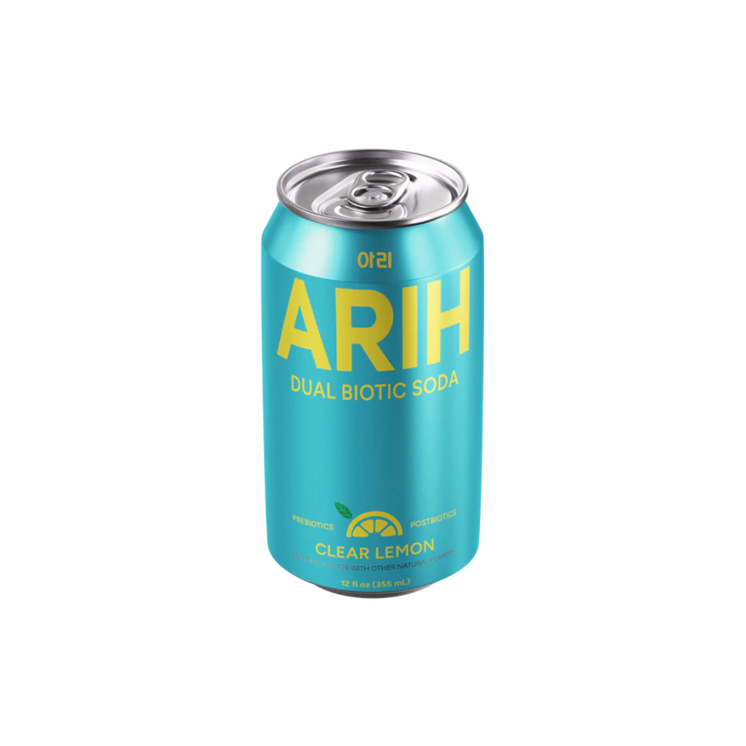 Bebida ARIH Dual Biotic Soda (Clear Limon)