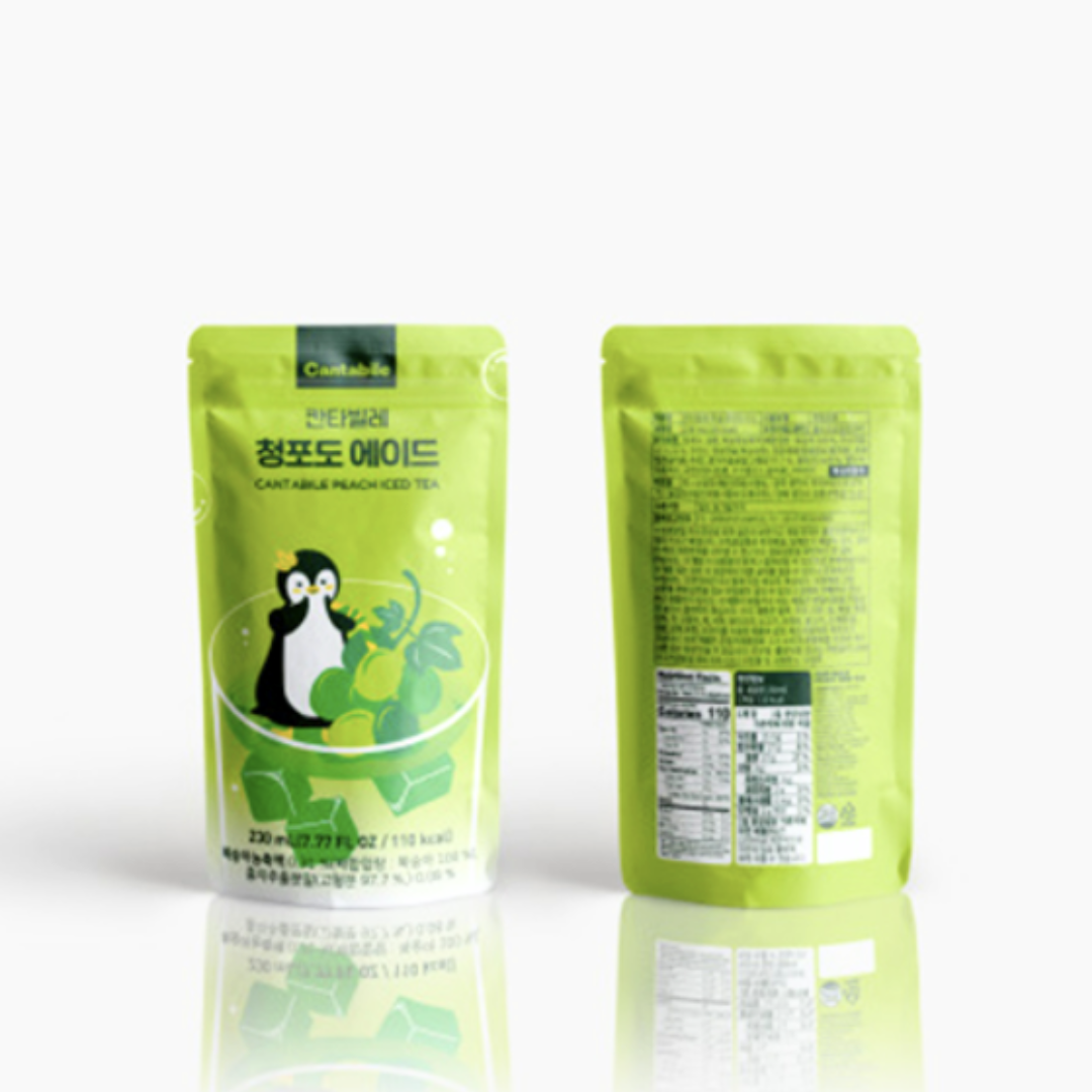 Drink Pouch Cantible Green Grape