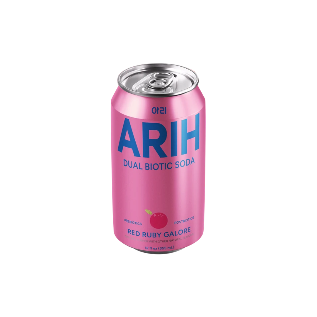 Bebida ARIH Dual Biotic Soda (Red Ruby Galore)