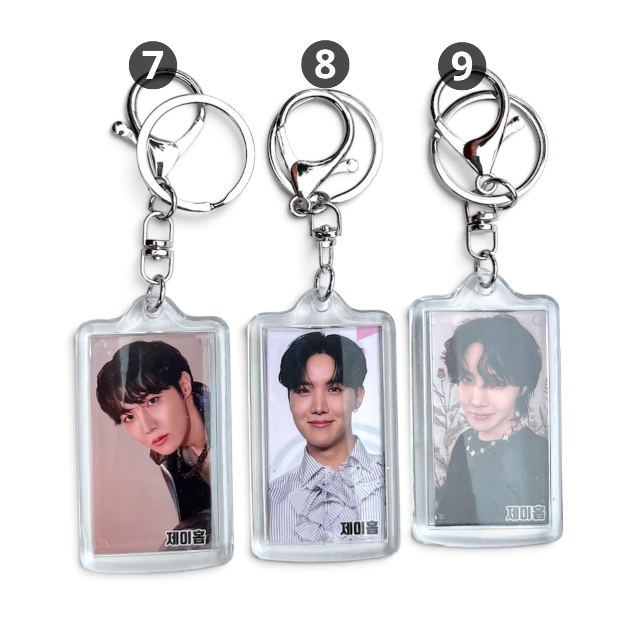 BTS Llavero Cuadrado — j-hope