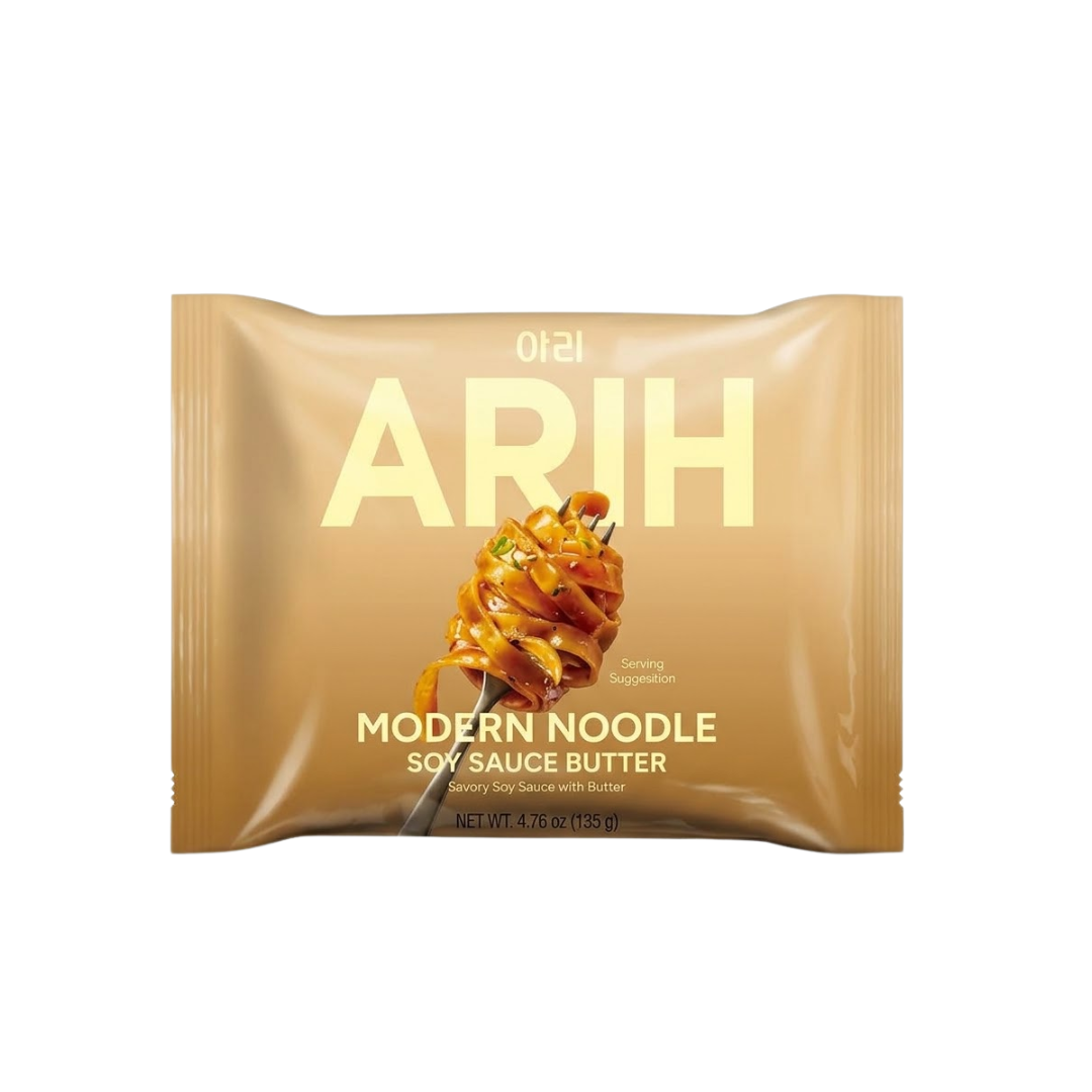 ARIH Ramen Bolsa (Mantequilla y Salsa de soja)