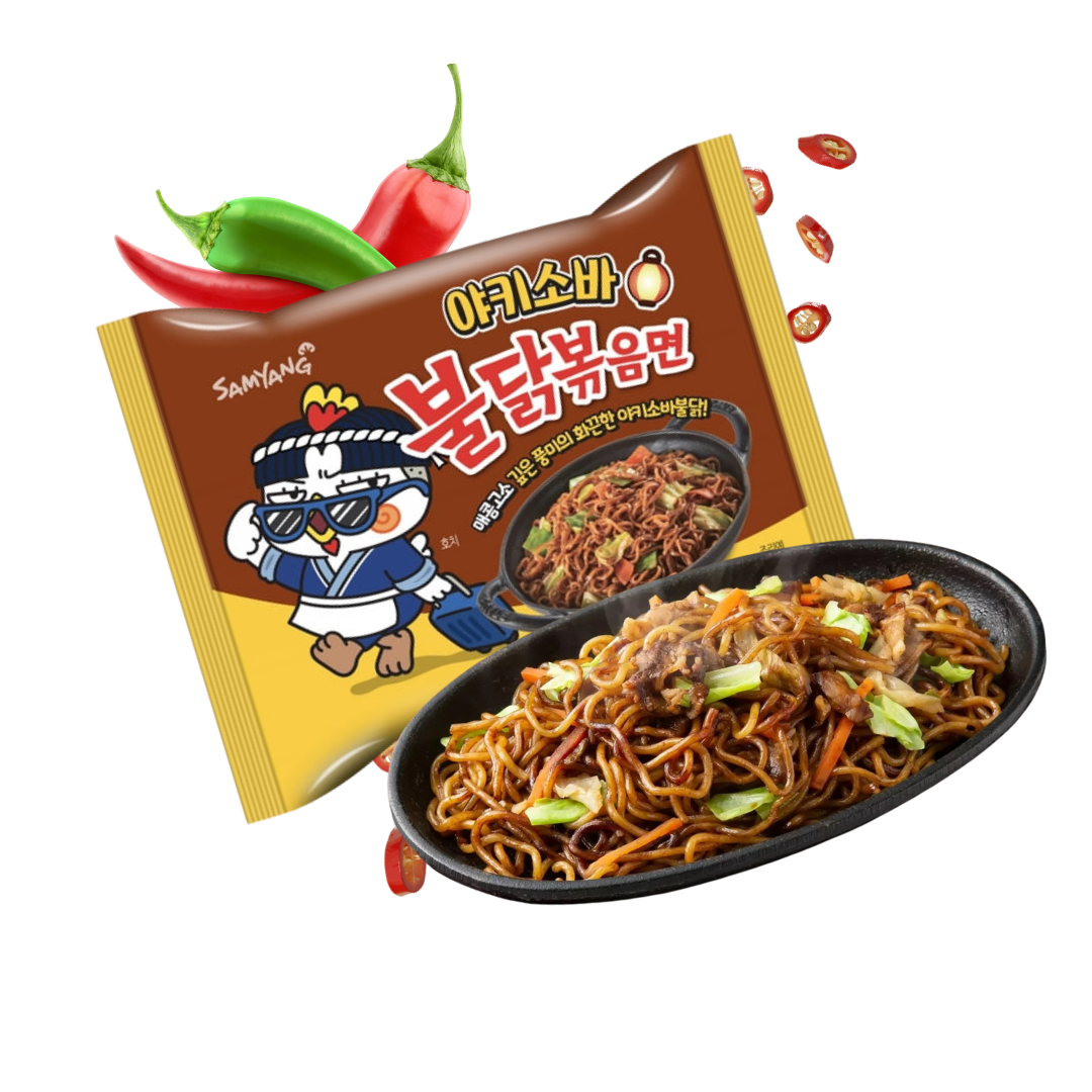 Ramen Pasta Buldak Yakisoba Fried Chicken (Bolsa)