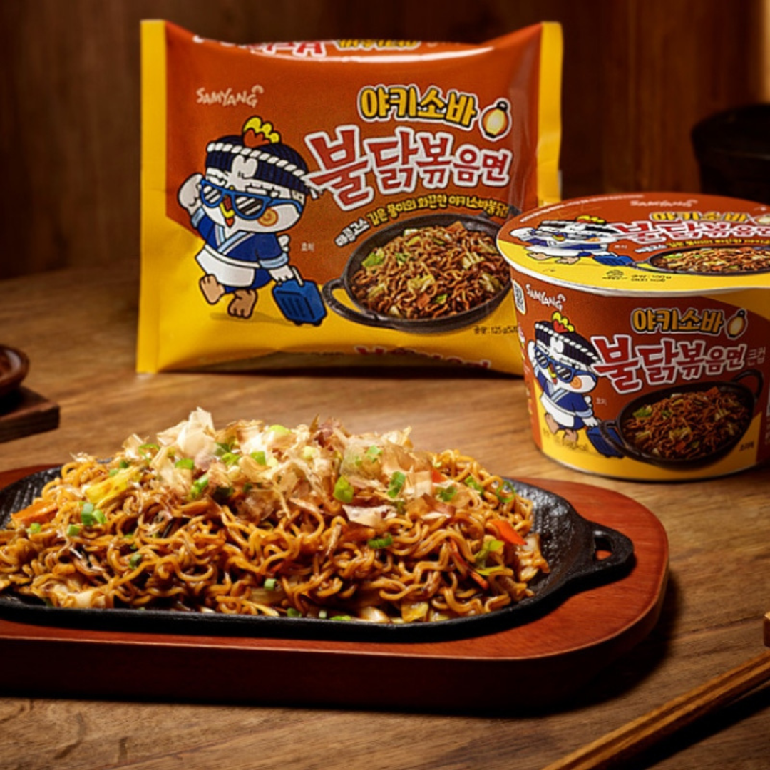 Ramen Pasta Buldak Yakisoba Fried Chicken (Bolsa)
