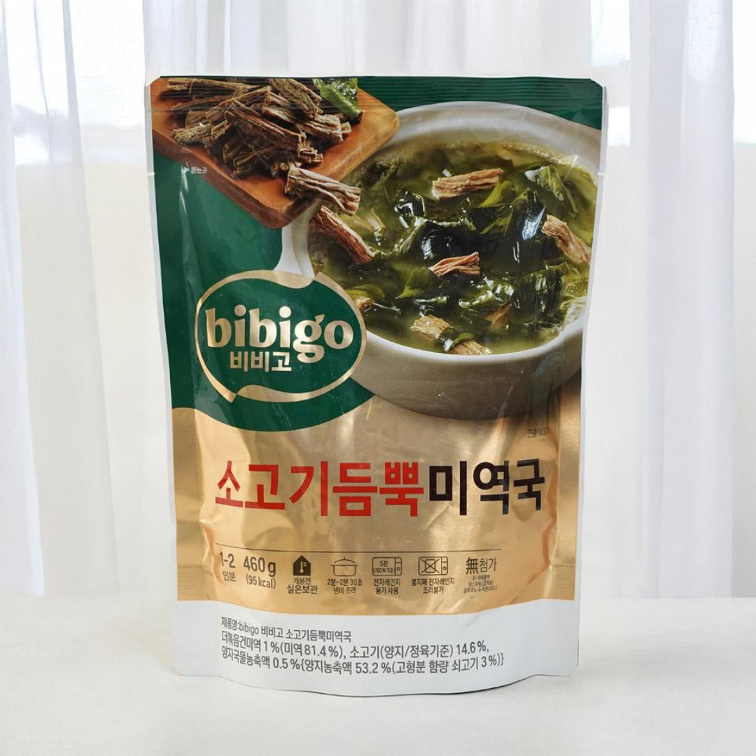 Sopa Instantánea Sogogi Miyeok (Algas+Carne de Res)