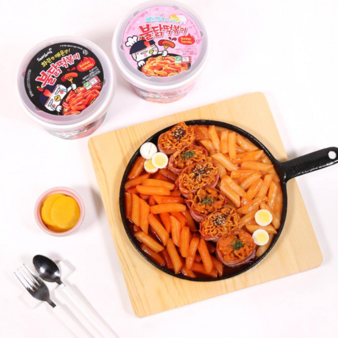 Buldak Tteokbokki (Carbonara)