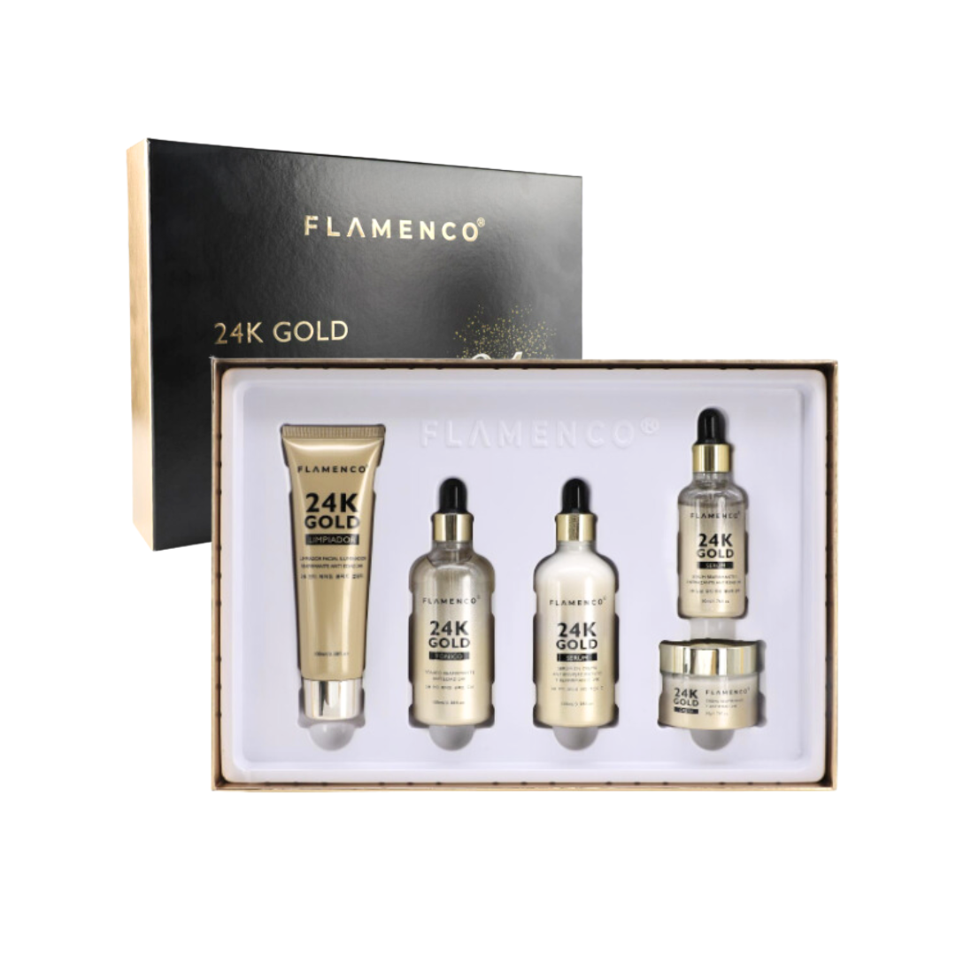Set Completo Skincare 24K Gold