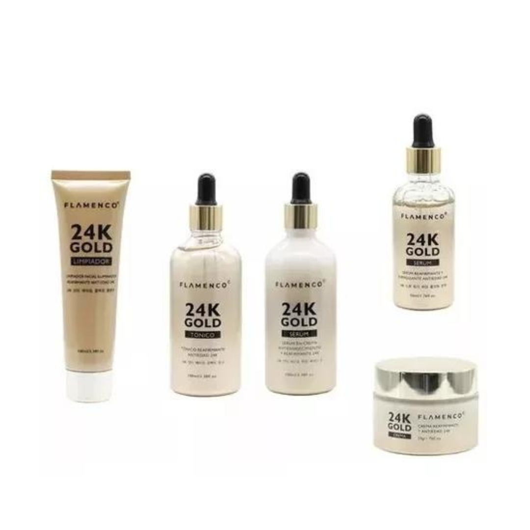Set Completo Skincare 24K Gold