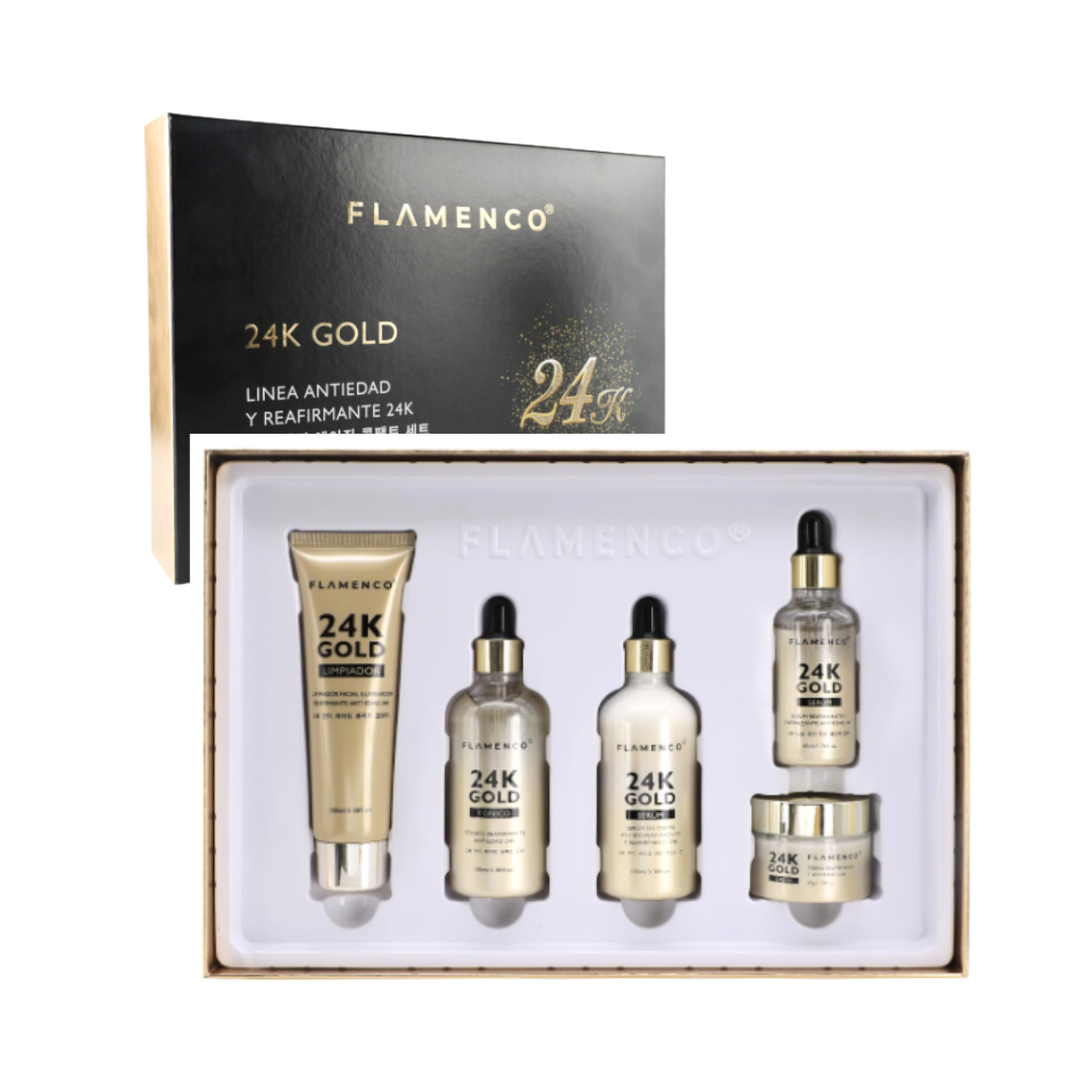 Set Completo Skincare 24K Gold