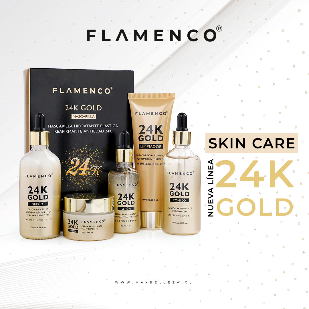 Set Completo Skincare 24K Gold + 2 Mascarillas