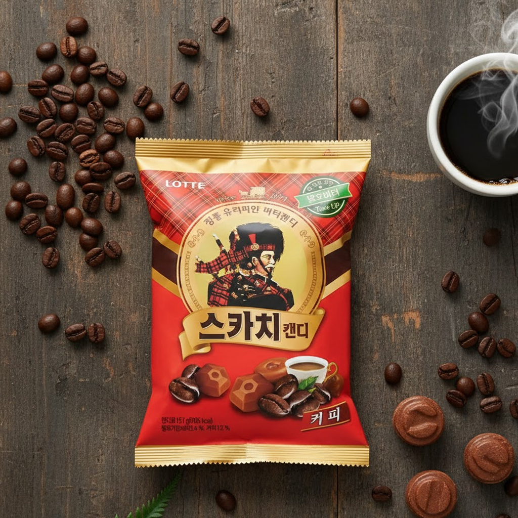 Lotte Scotch Coffee (Caramelos de café)