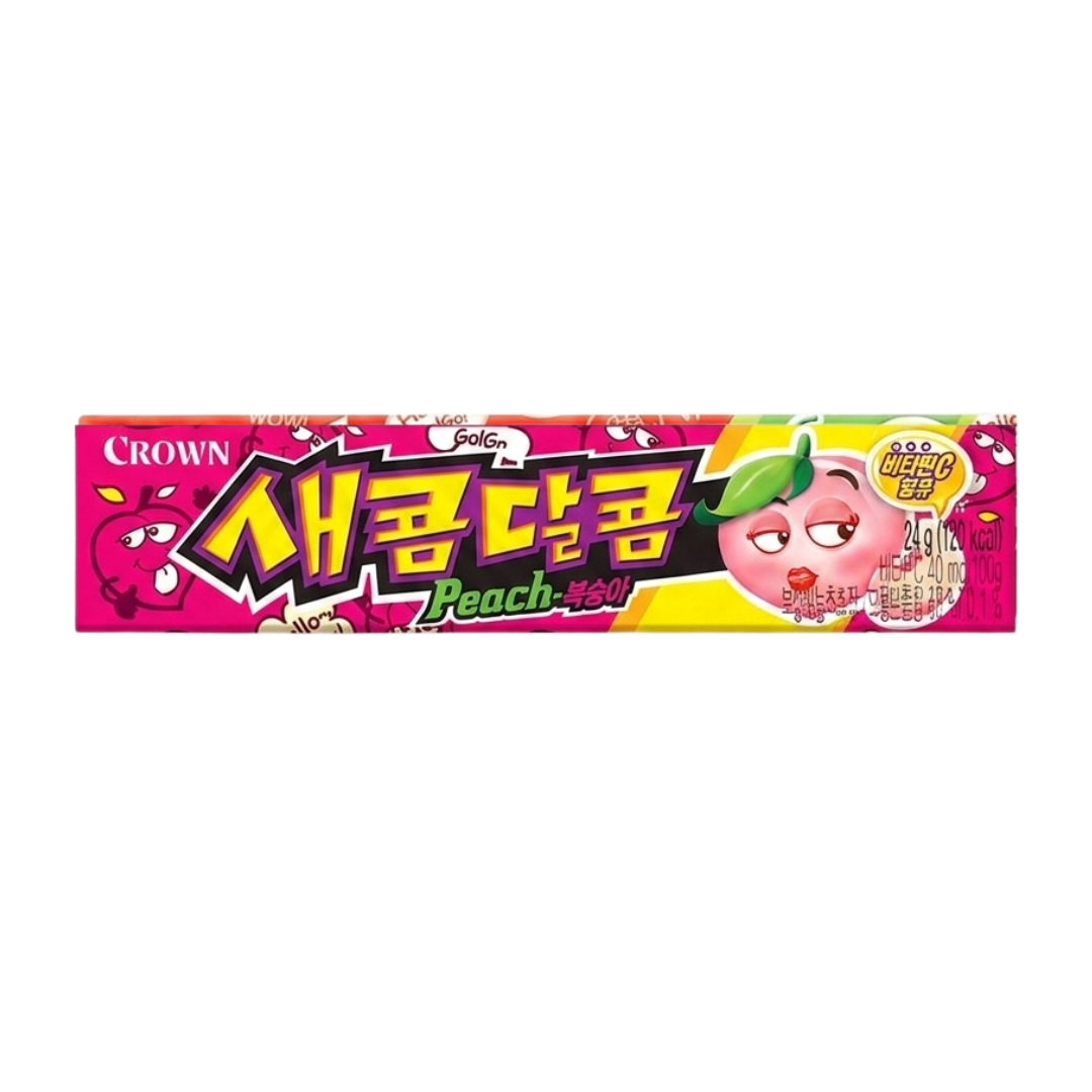 Masticable Saekom Dalkom (Sabor Durazno)