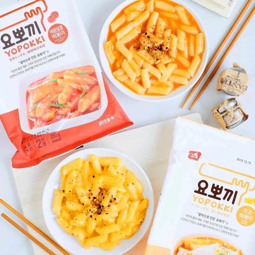 Yopokki Tteokbokki (Queso)-2Porción