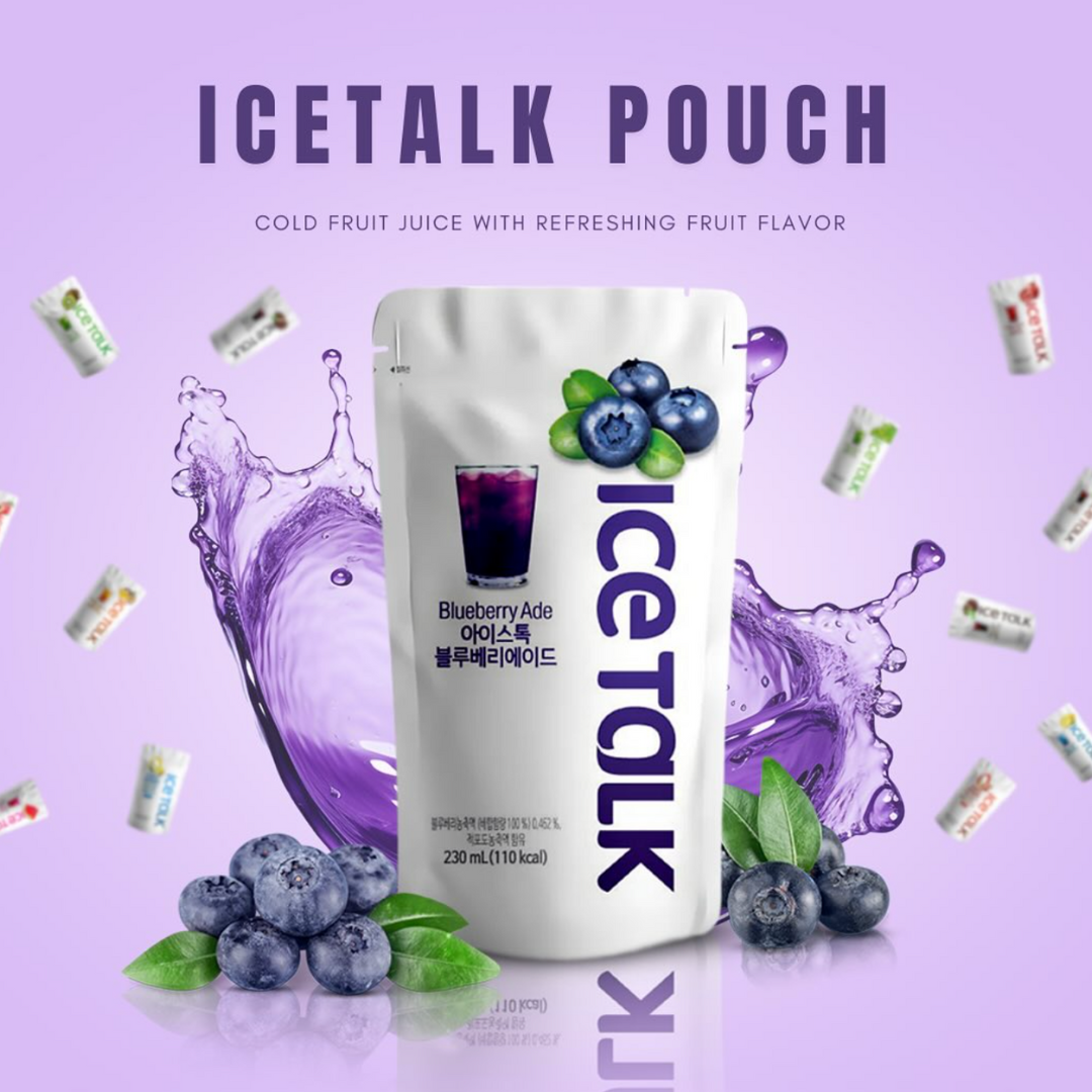 Drink Pouch Ice Talk Blueberry