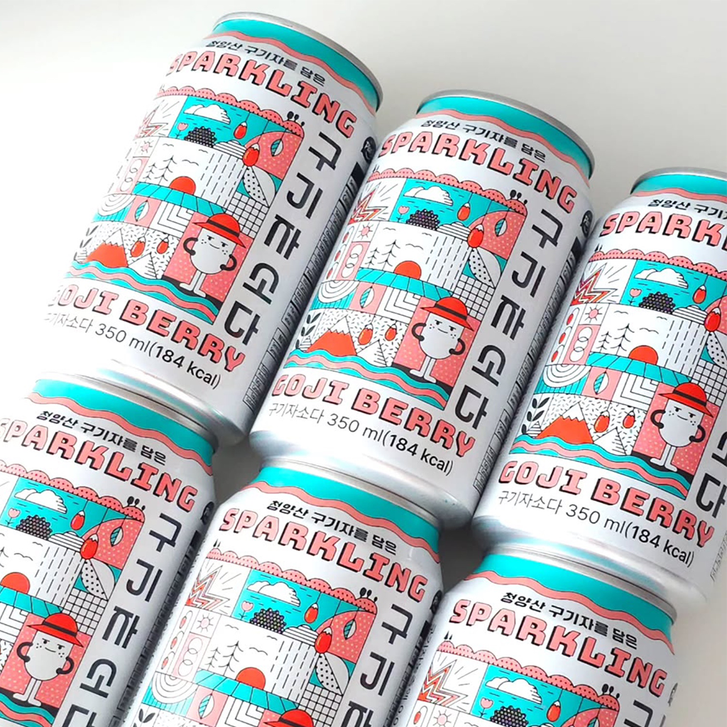 Bebida Sparkling Goji Berry