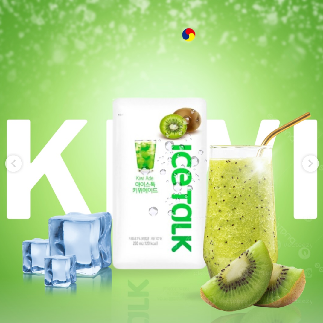 Drink Pouch Ice Talk Kiwi