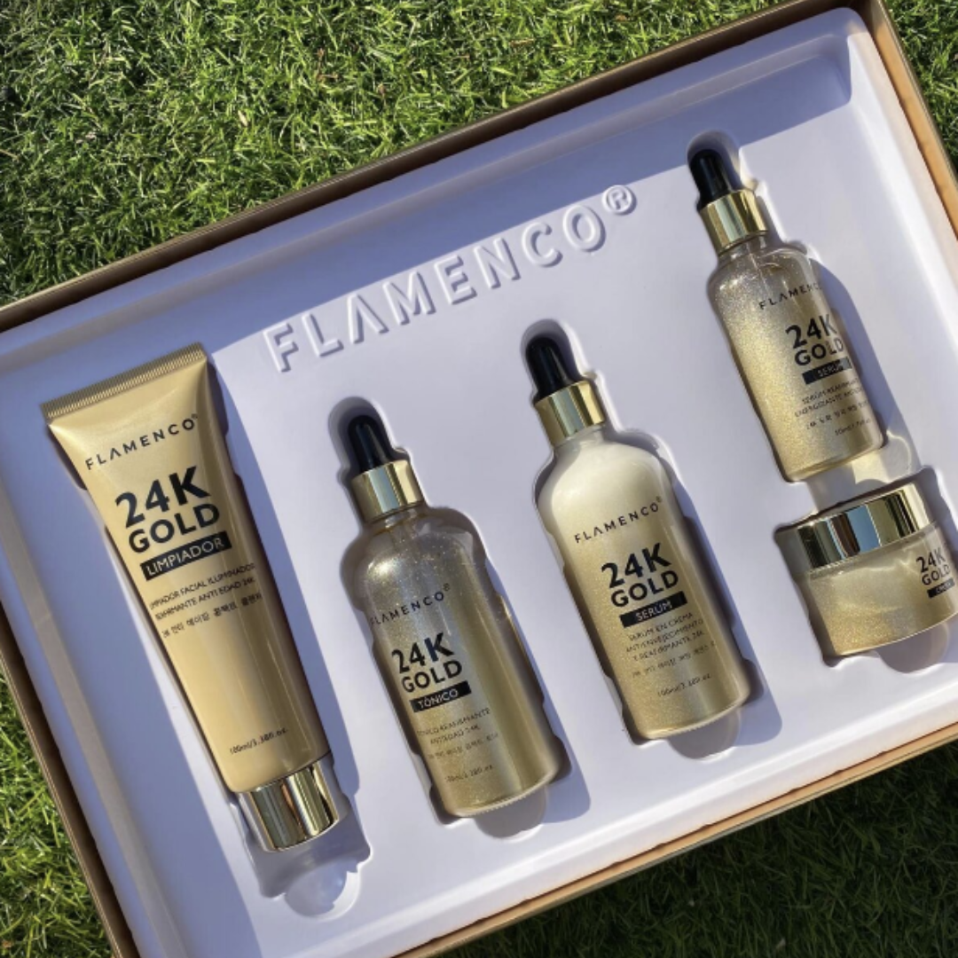Set Completo Skincare 24K Gold