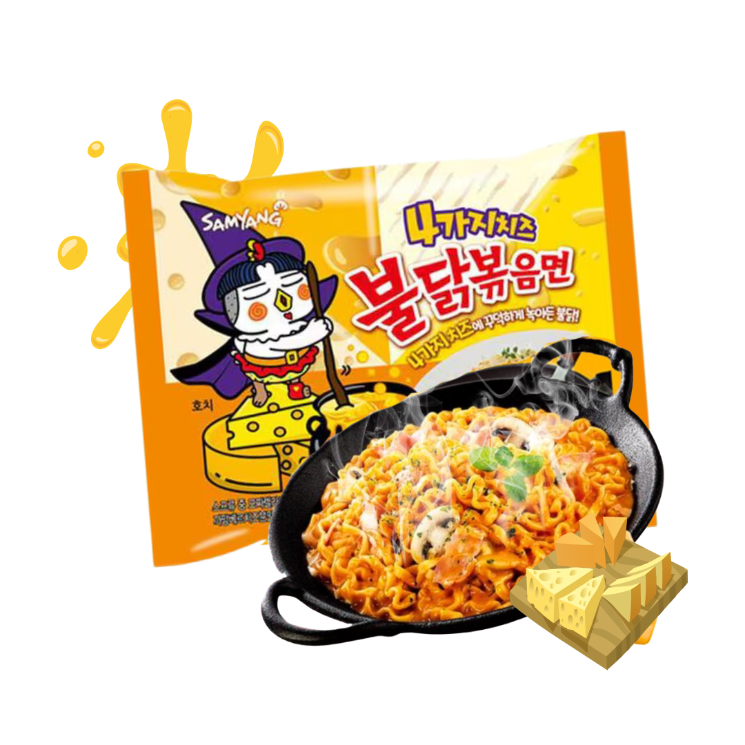 Ramen Pasta Buldak 4 Quesos