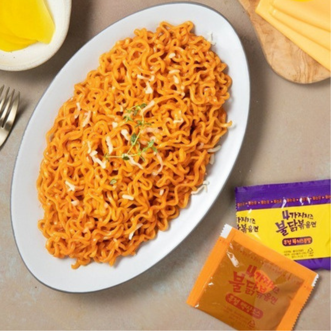 Ramen Pasta Buldak 4 Quesos