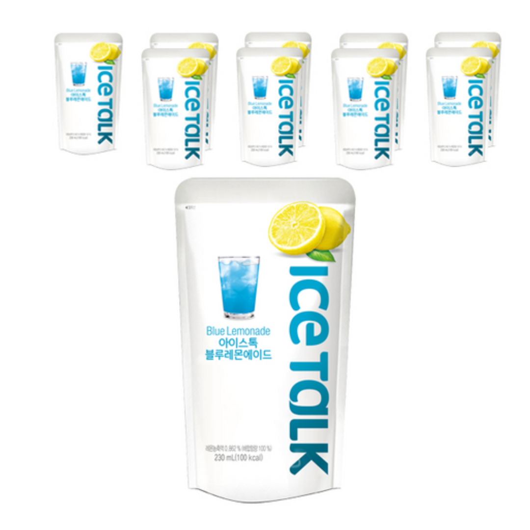 Drink Pouch Ice Talk Blue Lemonade