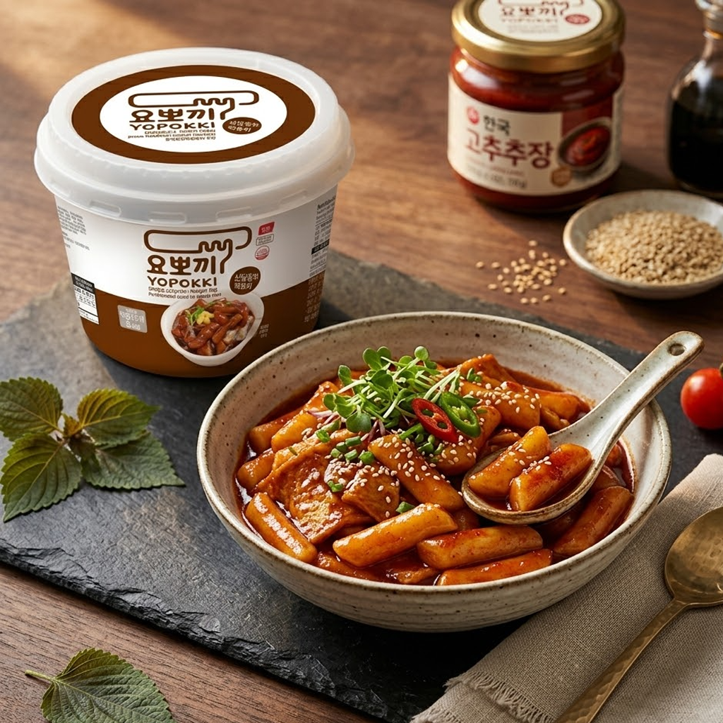 Yopokki Tteokbokki (Jjajang) 210g
