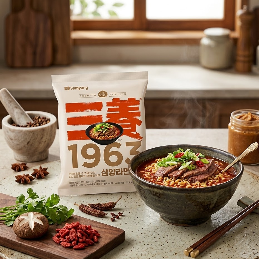 Samyang Ramen 1963 - Premium (Sabor Original a Res)
