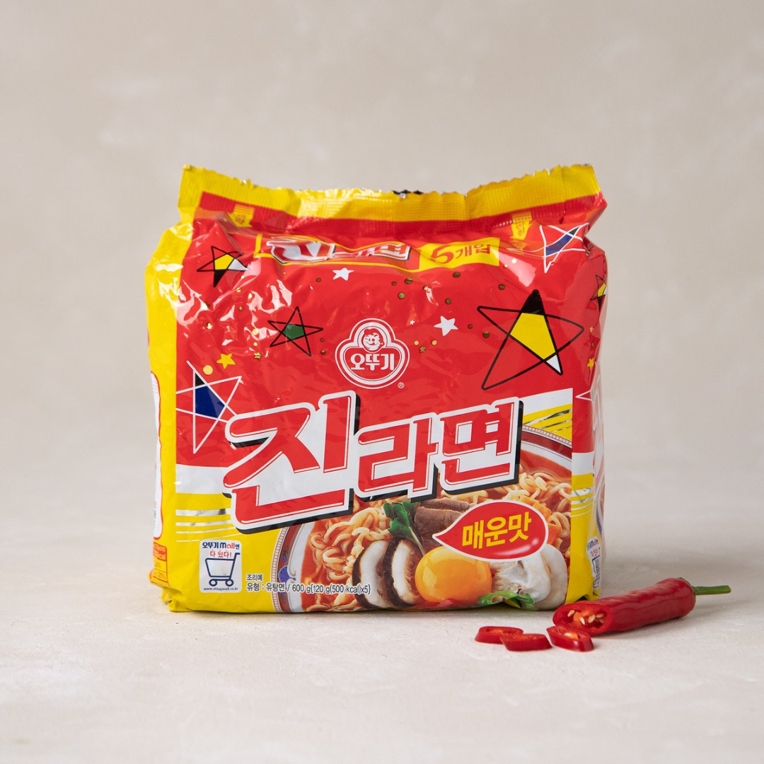 Ramen Sopa Jin Sunhanmat x Bolsa de 5 Unidades