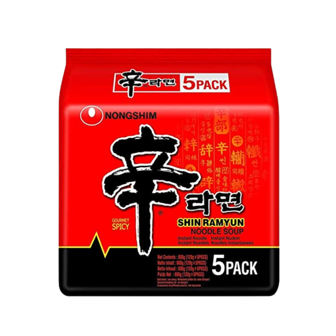 Ramen Sopa Shin Tradicional x Bolsa de 5 Uds
