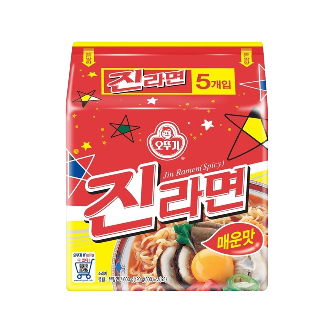 Ramen Sopa Jin Sunhanmat x Bolsa de 5 Unidades