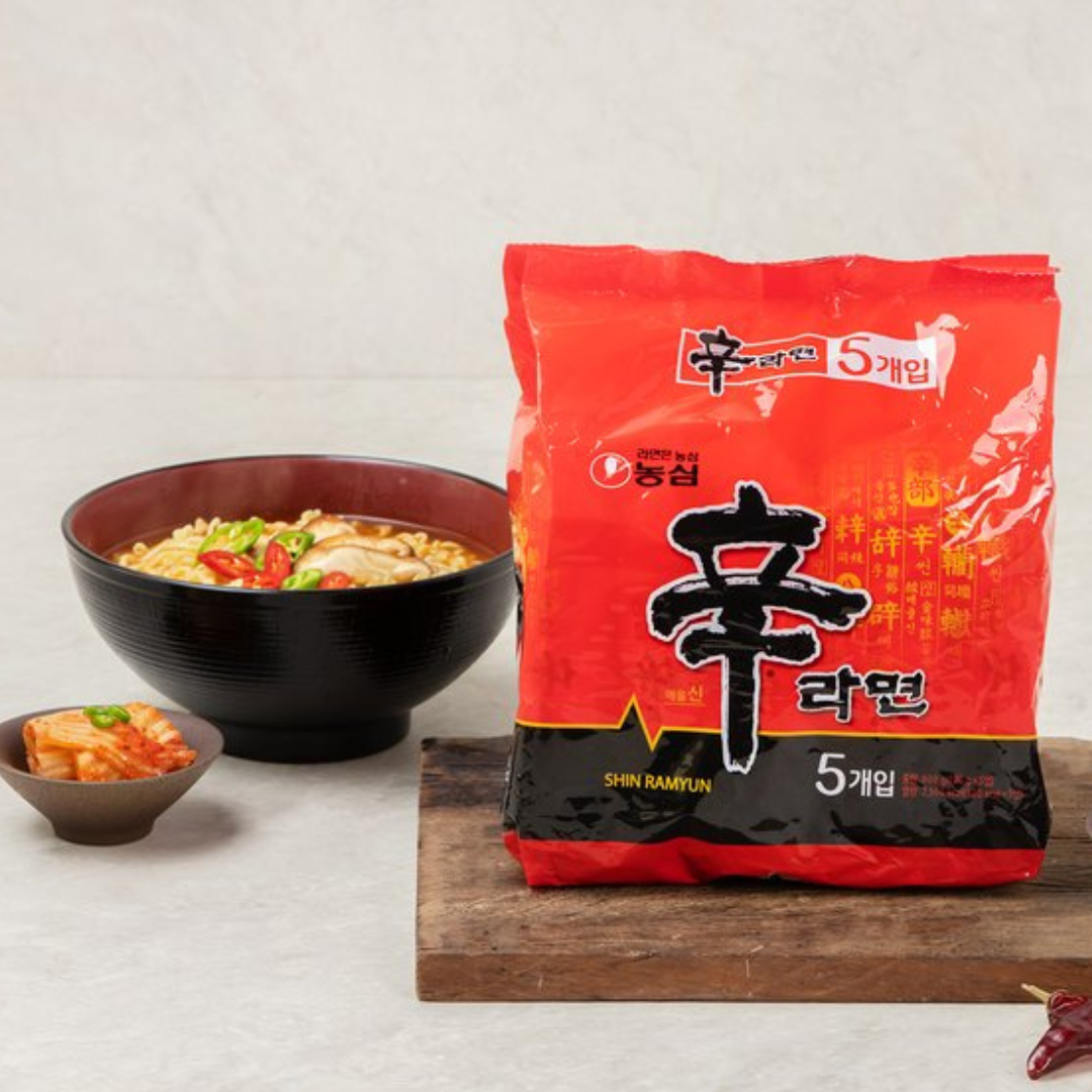 Ramen Sopa Shin Tradicional x Bolsa de 5 Uds