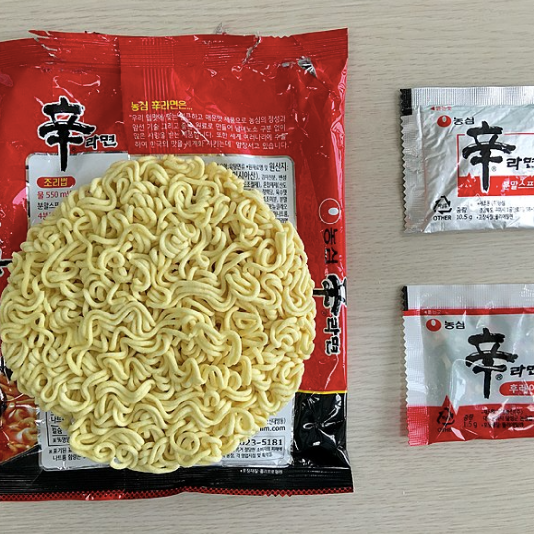 Ramen Sopa Shin Tradicional x Bolsa de 5 Uds