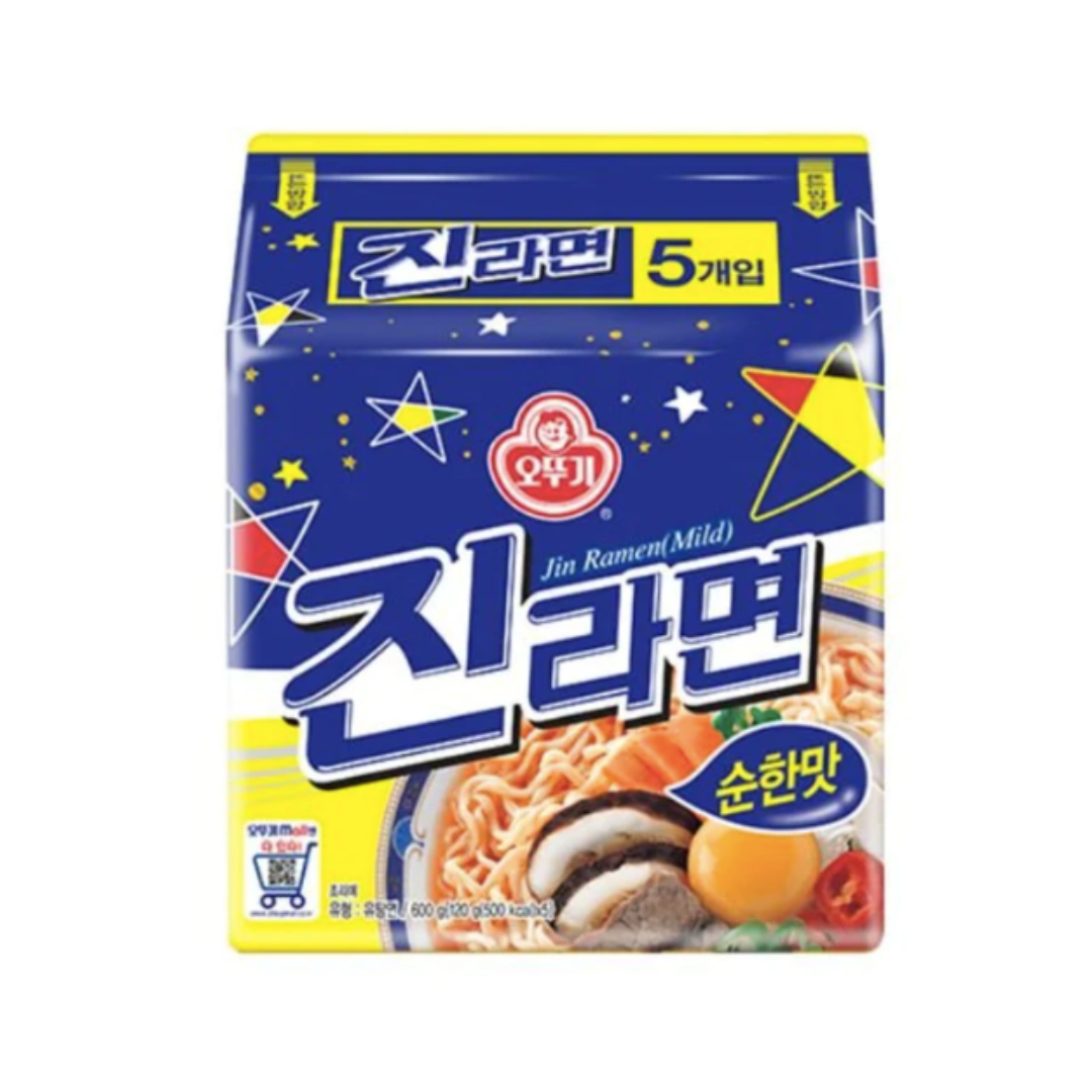 Ramen Sopa Jin Sunhanmat x Bolsa de 5 Unidades