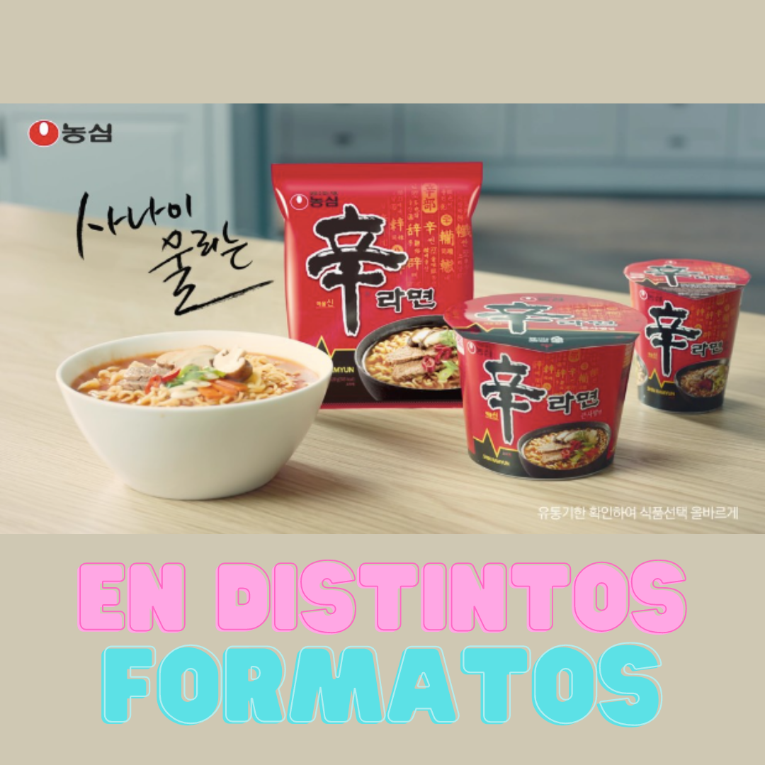 Ramen Sopa Shin Tradicional x Bolsa de 5 Uds