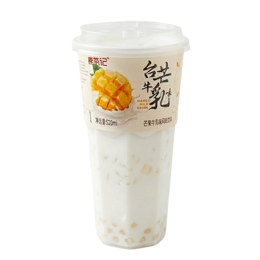 Bebida de Leche con Mango (Estilo Taiwán)
