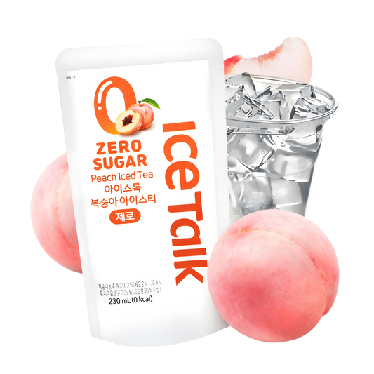 Drink Pouch Ice Talk Peach (Zero)