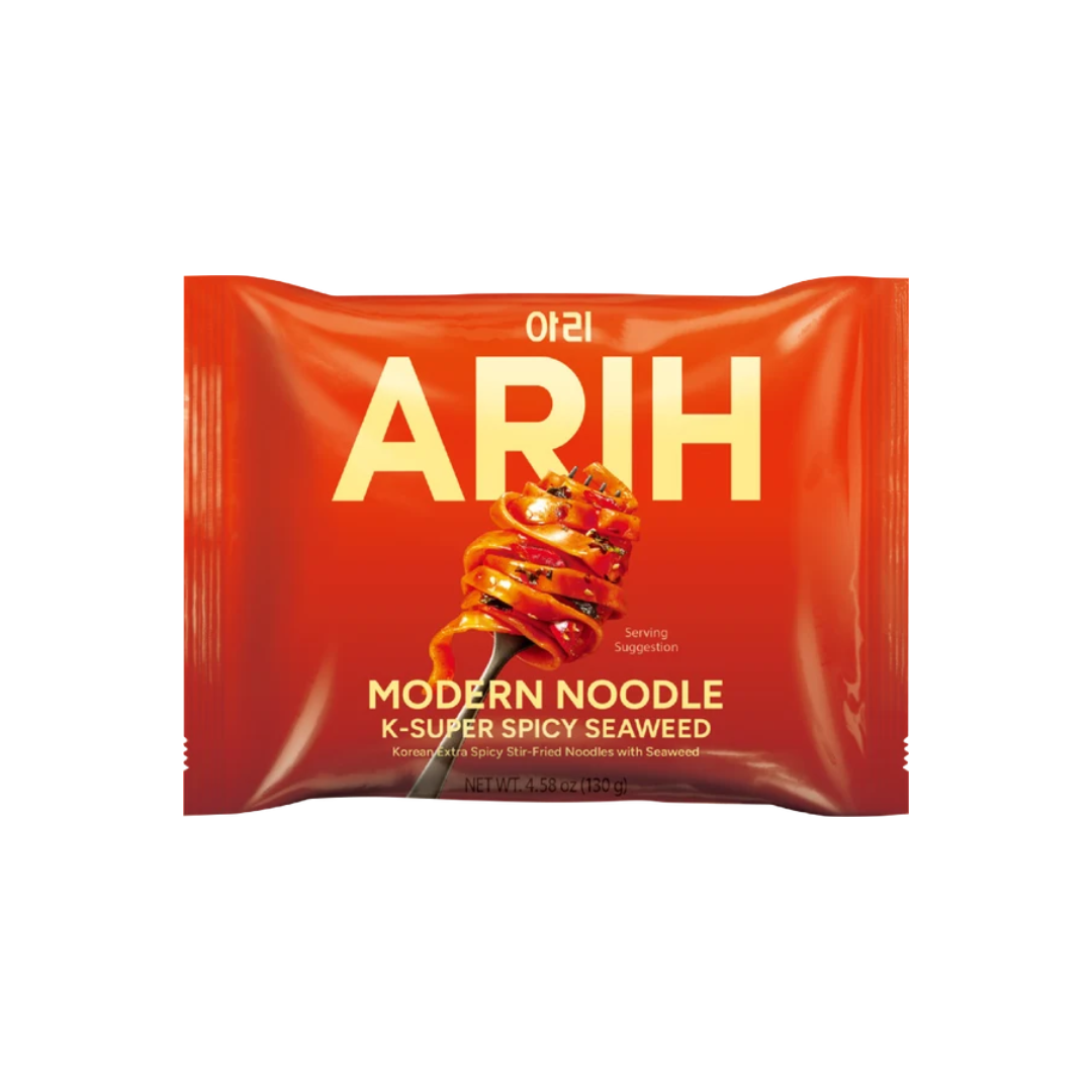 ARIH Ramen Bolsa (Algas Marinas Súper Picantes)