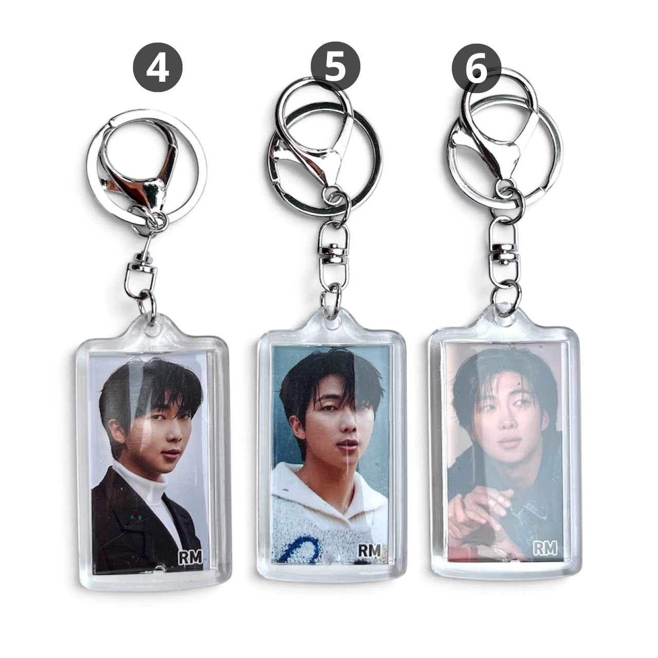 BTS Llavero Cuadrado — RM