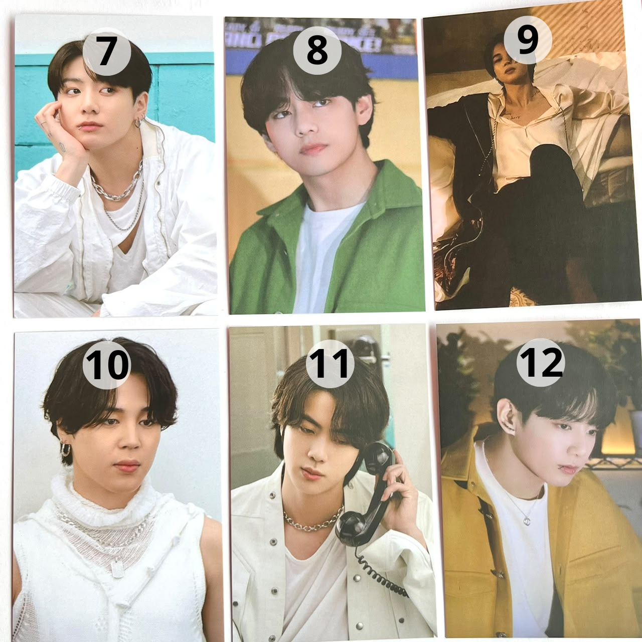 BTS Photocard + Sleeve Holográfica