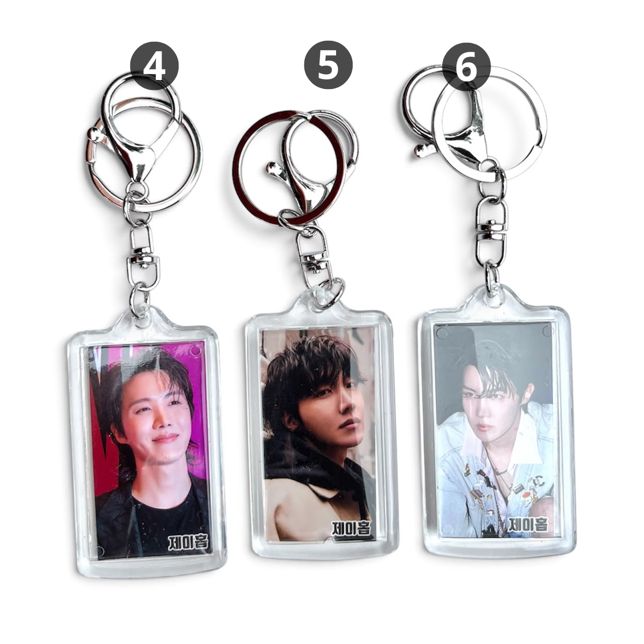 BTS Llavero Cuadrado — j-hope