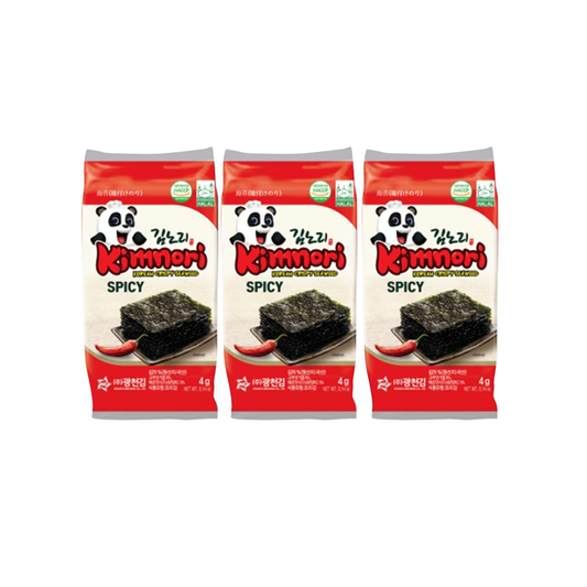 Snack de Alga Coreana Premium Kimnori (Picante)