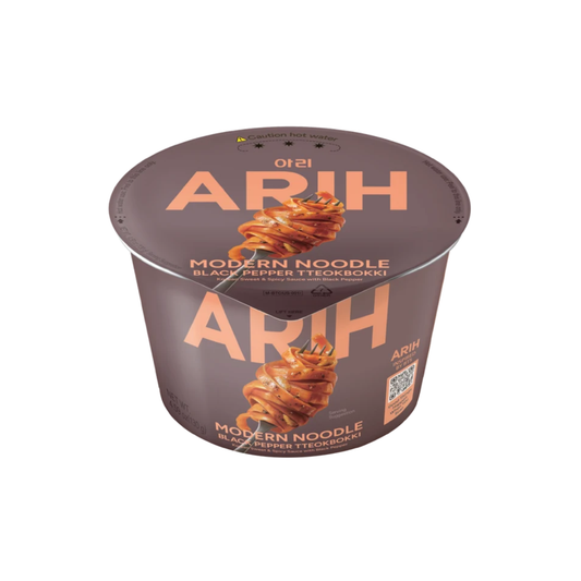 ARIH Ramen Cup (Tteokbokki y Pimienta Negra)