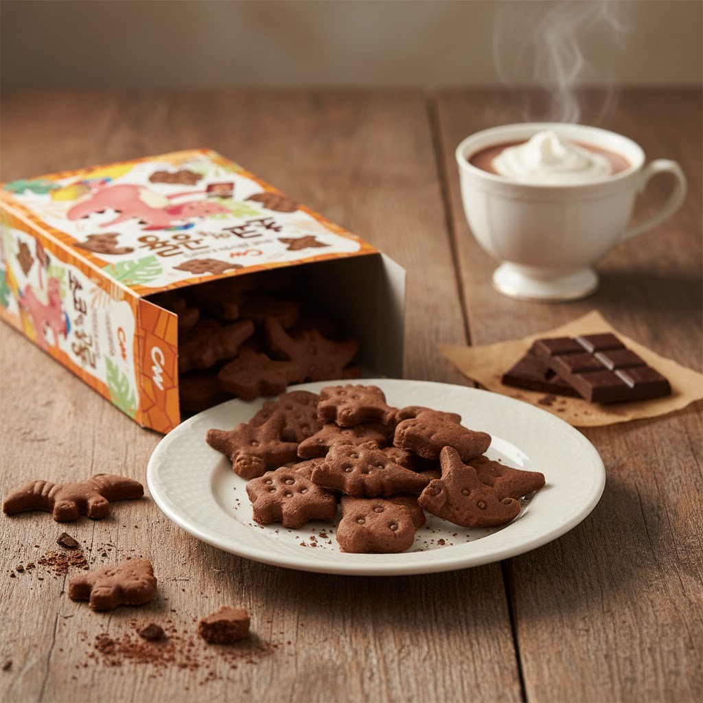 Dino Cookies (Chocolate)