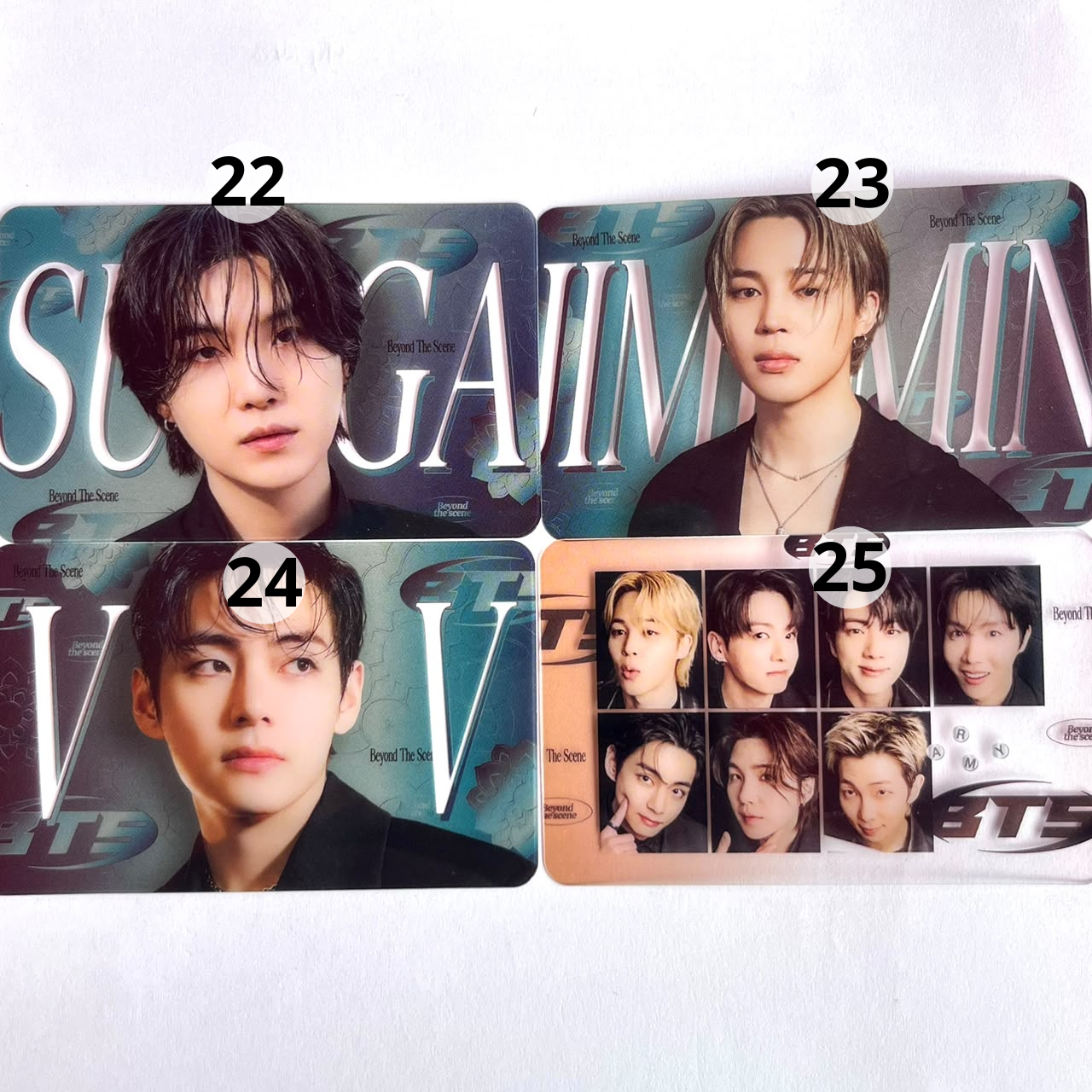 BTS Photocard Transparente — Edición Limitada
