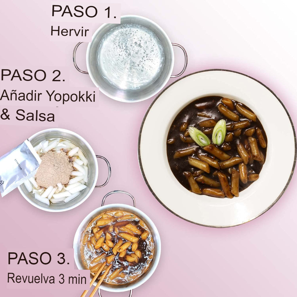 Topokki Jjajang (Rice cake) 240g