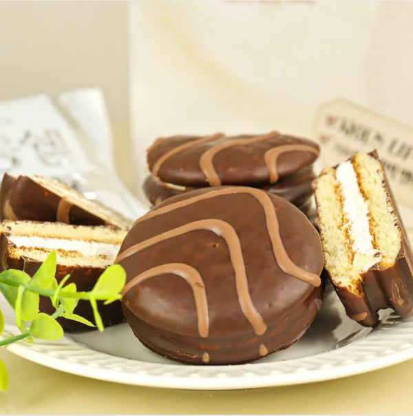 Lotte Dream Mongshell Cream Cake Caja de 6 Unidades