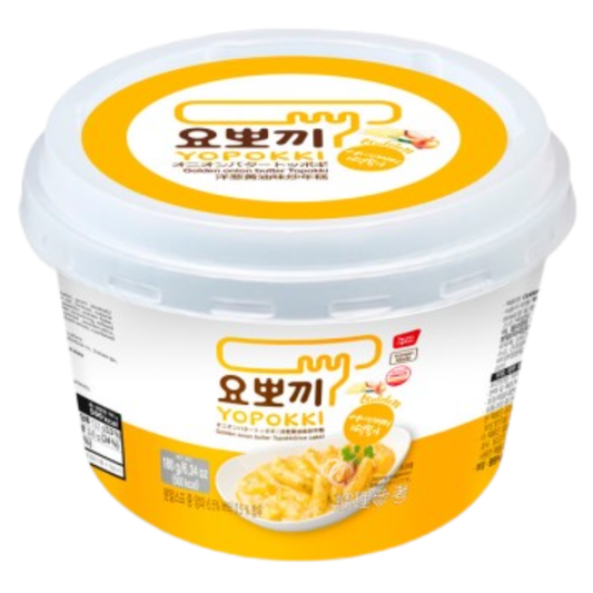 Yopokki Tteokbokki (Mantequilla y Cebolla) 210g